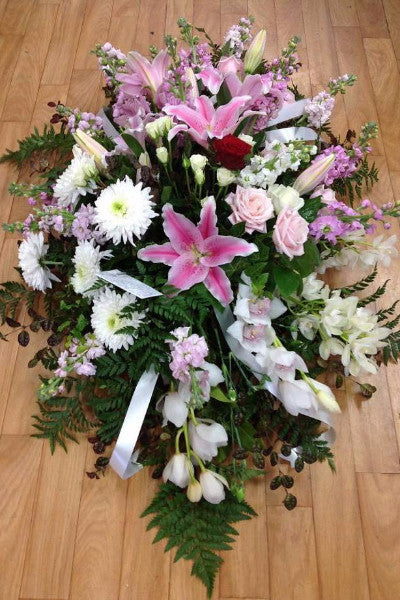 Casket Spray - Mangere Floral Studio