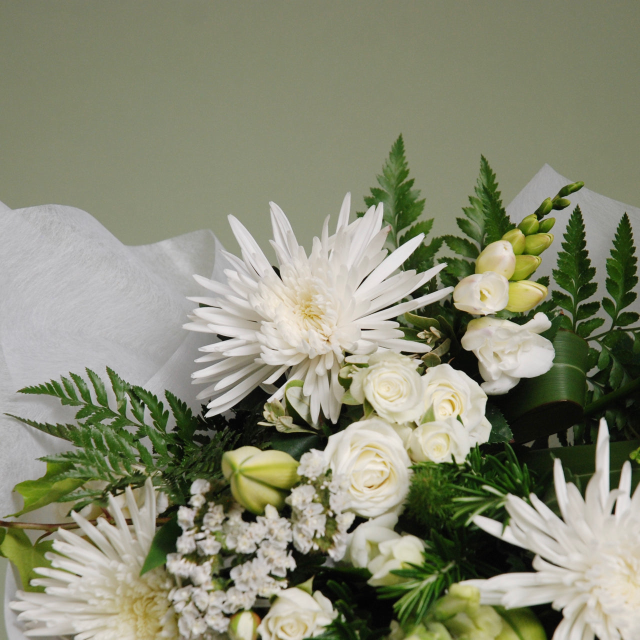 Elegant White Bouquet